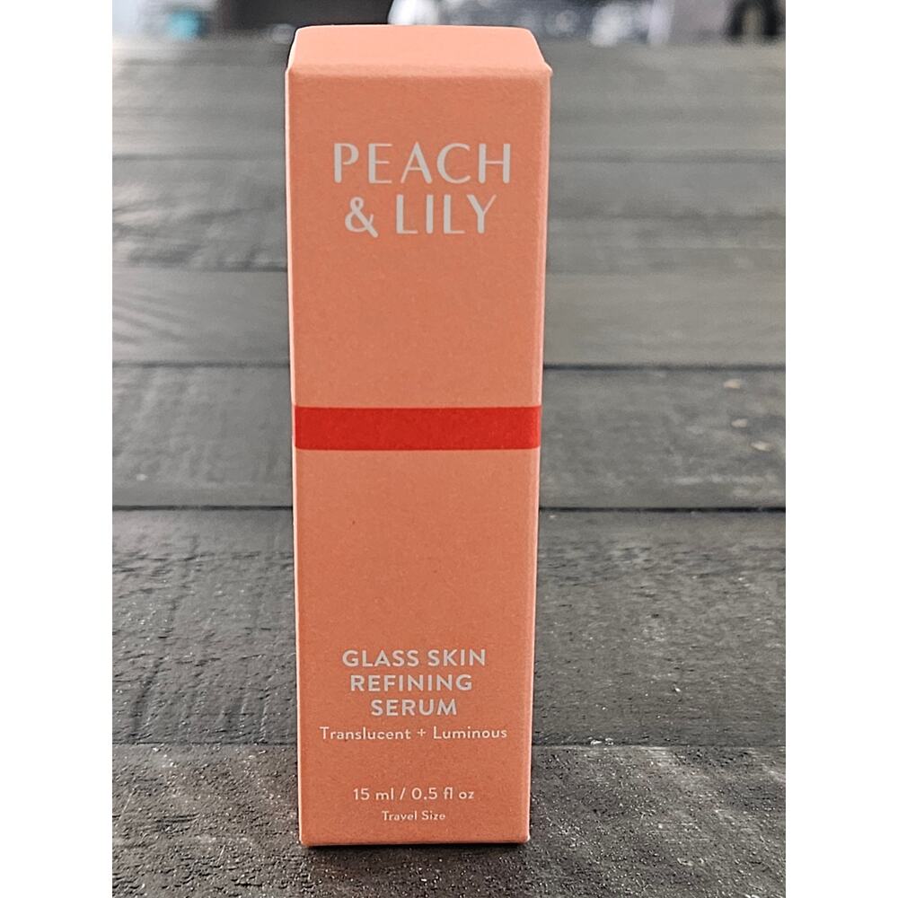 Peach & Lily Glass Skin Refining Serum Translucent +Luminous (.5 fl oz/15ml) NIB